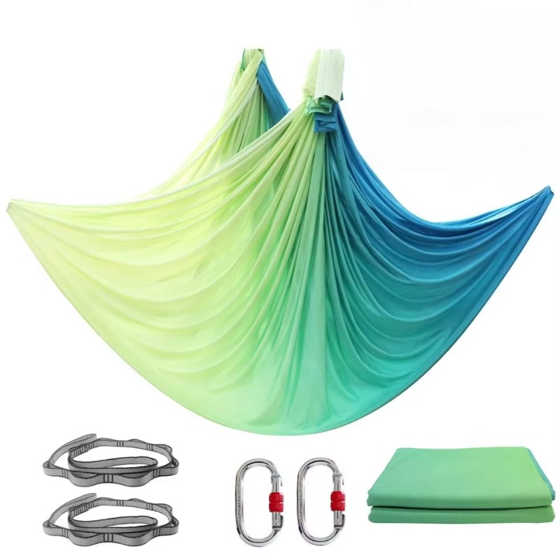 Yoga Swing Aerial - Длинный гамак для йоги, антигравитационный, разноцветный,