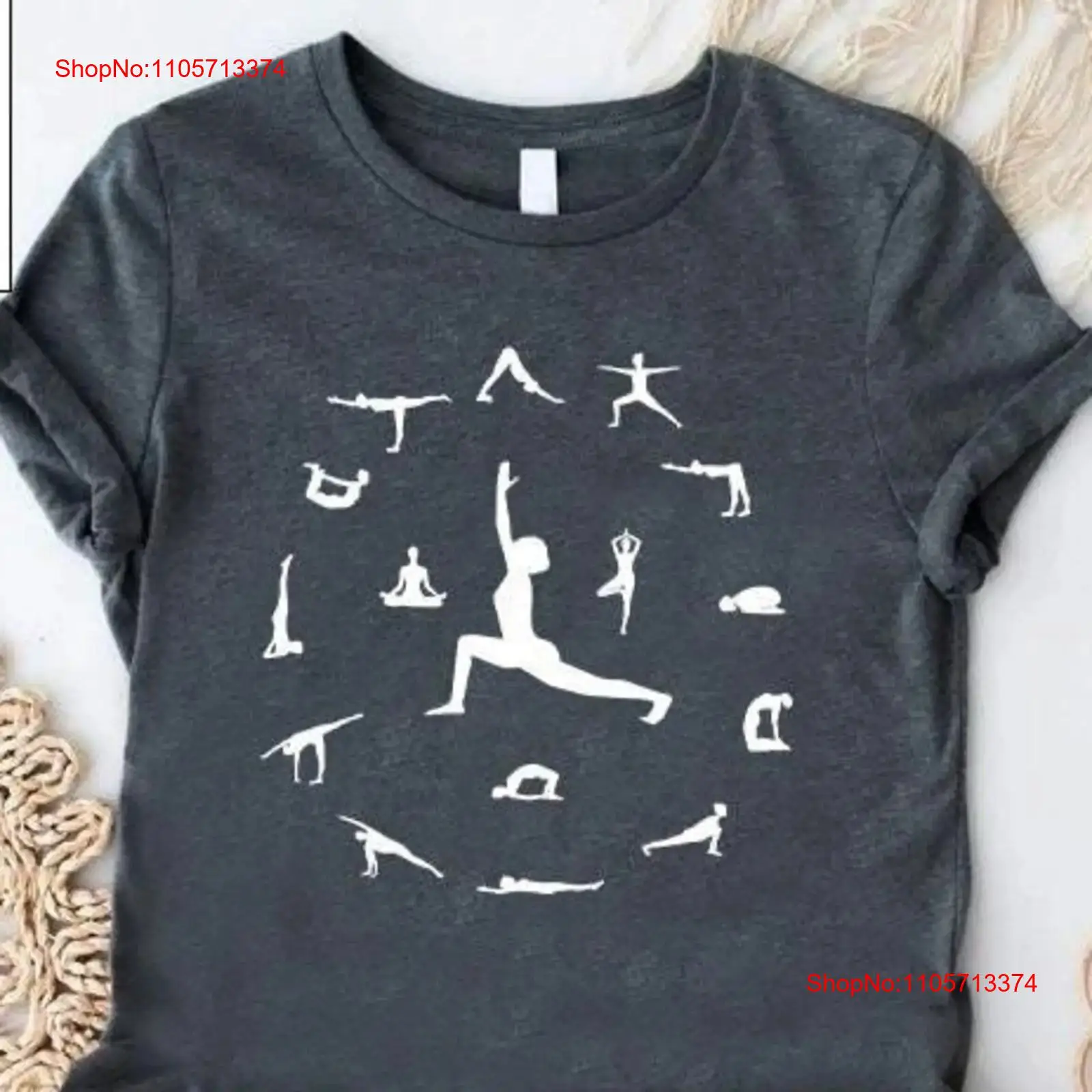Yoga And Fitness Instructor - Футболка для йоги в винтажном стиле