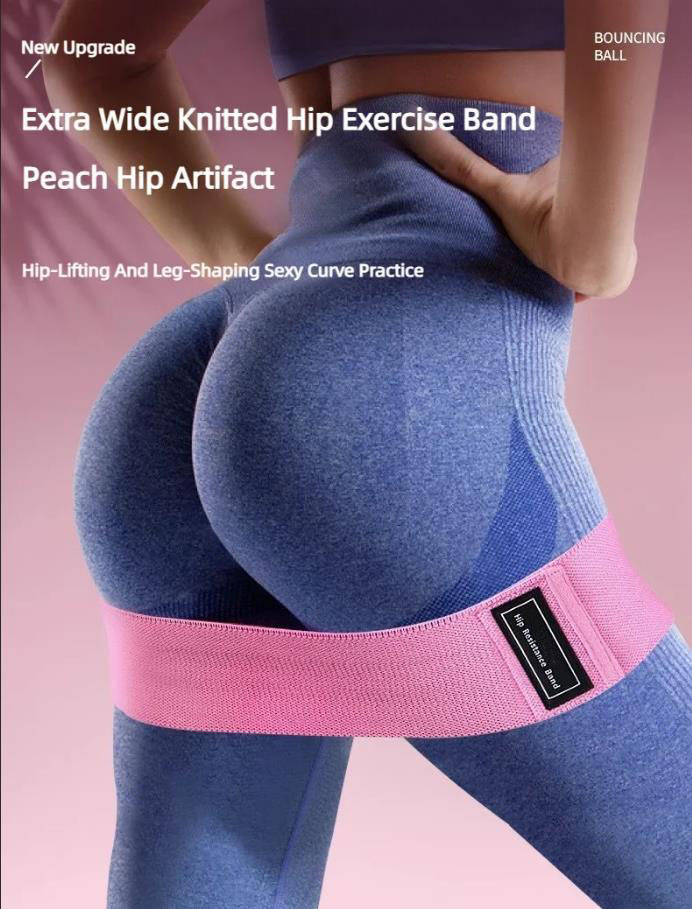 Yoga Fitness Resistance Band - Набор из 3 эластичных лент для