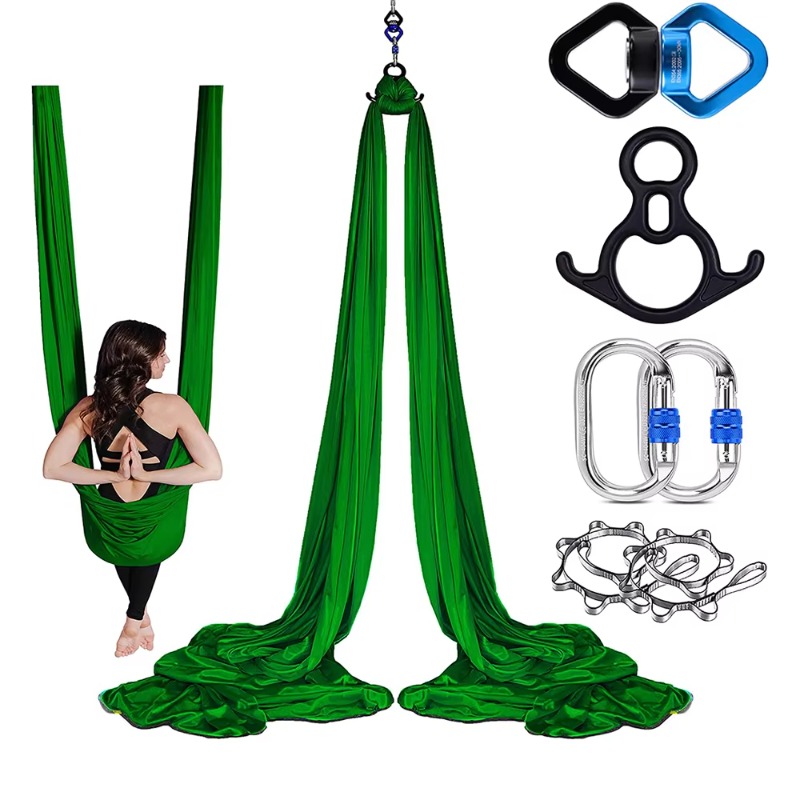 Удобный регулируемый гамак для – обзор и цена Yoga Swing Aerial