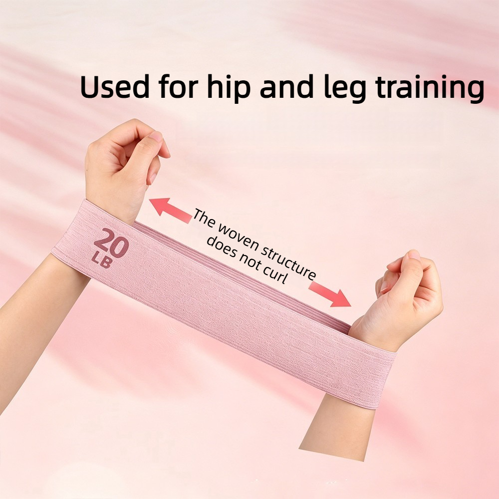 Эластичная тканевая лента для  – обзор и цена Yoga Fitness Resistance Band