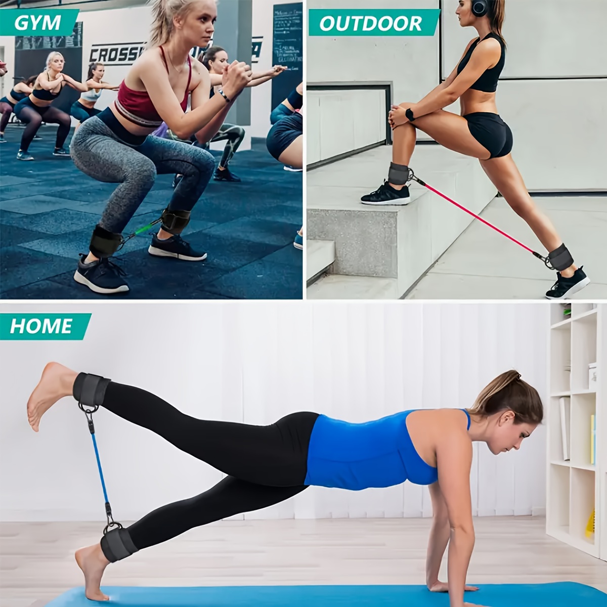 Набор из 5 эластичных лент для – обзор и цена Yoga Fitness Resistance Band