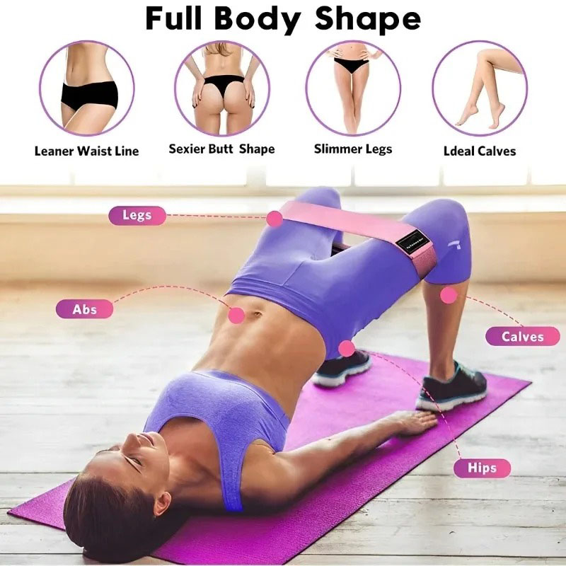 Набор из 3 эластичных лент для – обзор и цена Yoga Fitness Resistance Band