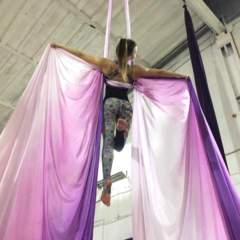 Гамак для йоги с антигравитаци – обзор и цена Yoga Swing Aerial
