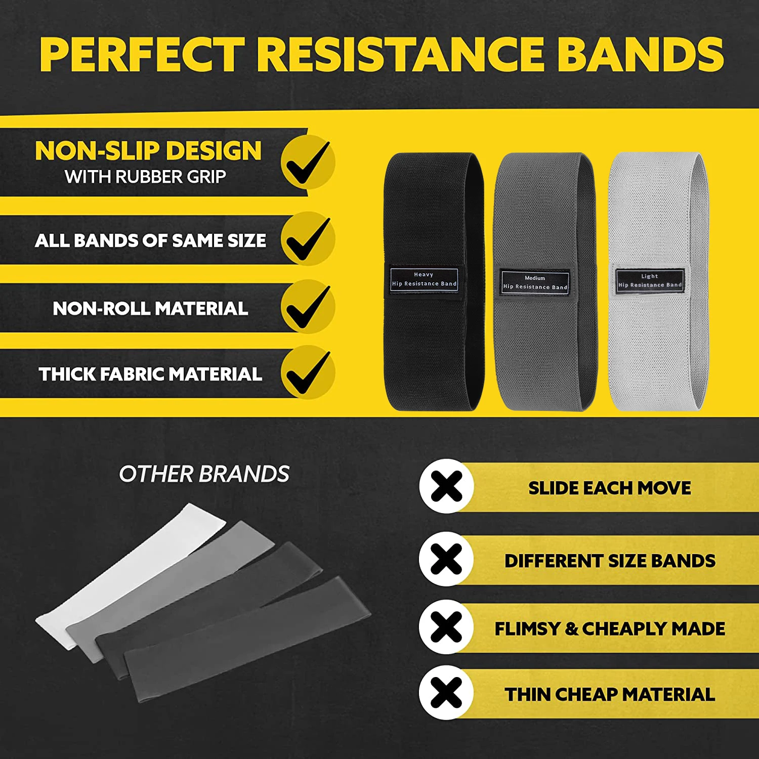 Эластичные ленты для тренировк – обзор и цена Yoga Fitness Resistance Band