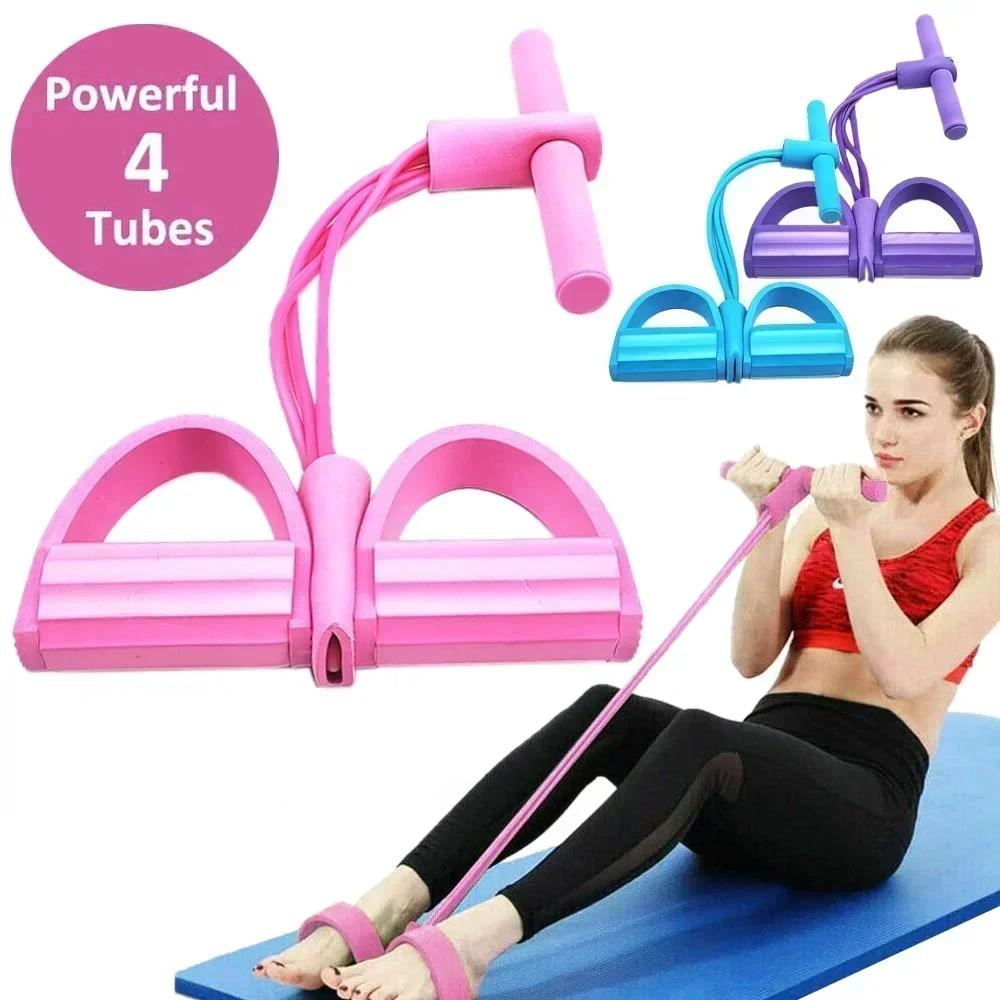 4/6-уровневая эластичная лента – обзор и цена Yoga Fitness Resistance Band